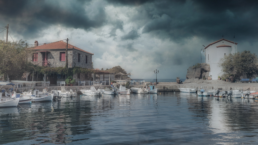 Skala Sykaminea, Lesvos, Greece